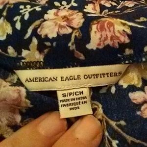 Shirt mini dress american eagle outfitters